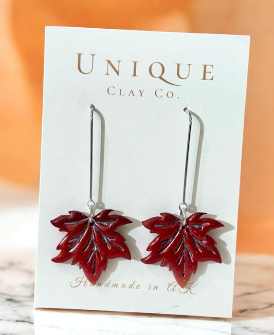 Silver Autumn Leaves