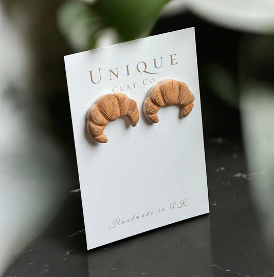 Croissant Studs 🥐